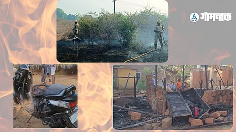 Fire In Goa