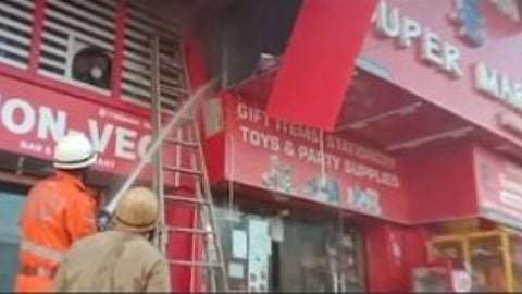 Fire In Goa