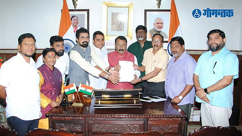 Save Mahadayi Save Goa delegation Meet Governor Pillai