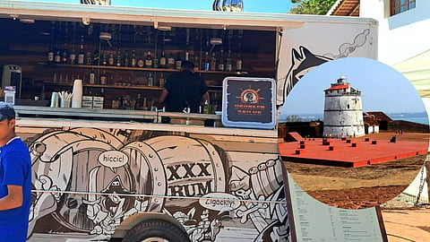 Liquor Sale At Aguada Fort