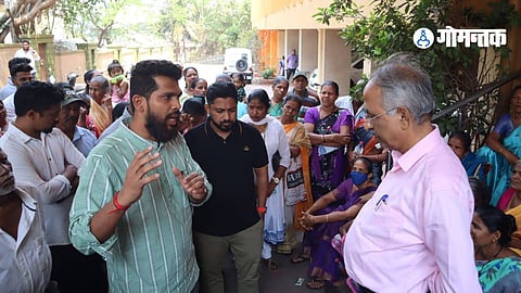 MLA Viresh Borka Strike March Goa Water Problem