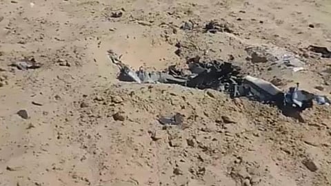 Missile Misfired in Pokhran: