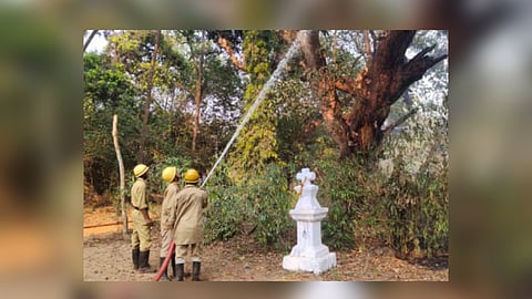 Fire In Goa