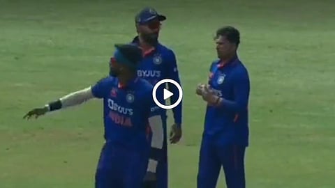 Hardik Pandya Ignore Virat Kohli