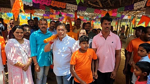 Vishwajit Rane In Ram Temple Uste
