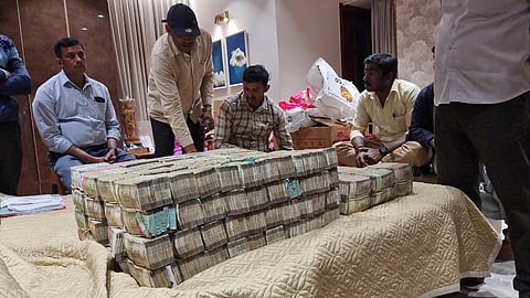 BJP MLA Maadal Virupakshappa’s home