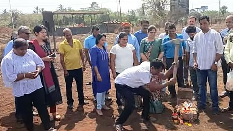 Inauguration of project for sewage treatment in cortalim
