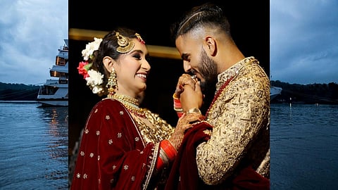 Nitish Rana And Saachi Marwah