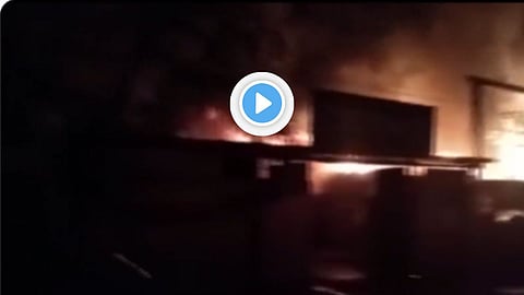 Fire in Tamil Nadu