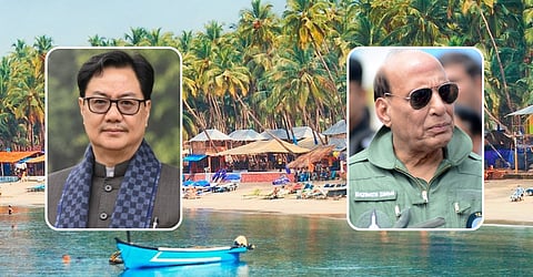 rajnath singh and kiren rijuju