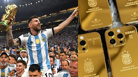 Lionel Messi | Golden IPhone