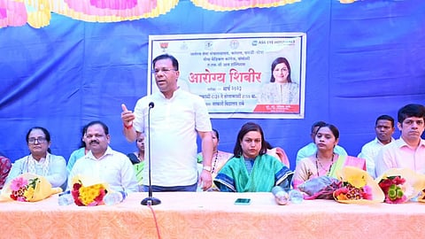 Mega Health Camp held at Mauxi Panchayat