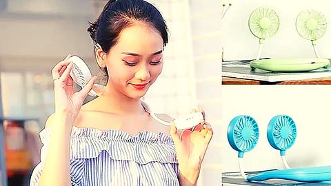 Portable Neckband Fan