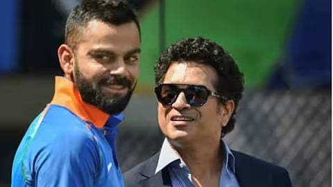 Sachin Tendulkar & Virat Kohli
