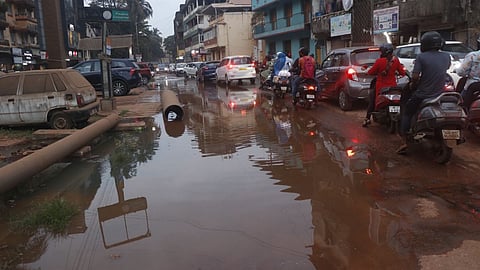 Sewage Spills from drains at St. Inez