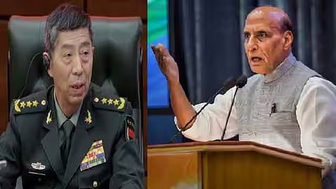 China Defence Minister General Li Shangfu & Rajnath Singh