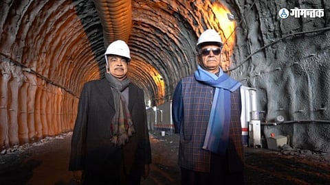 Union Minister Nitin Gadkari And LG Manoj Sinha