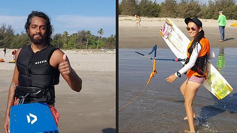 Kiteboarding