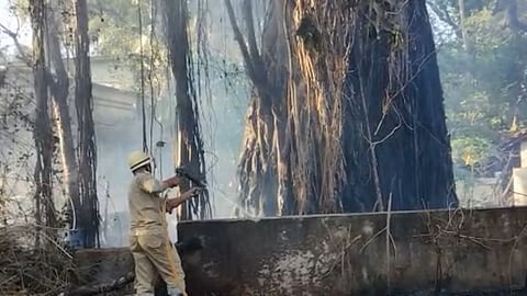 Fire In Goa