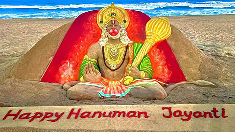Hanuman Jayanti at Puri Beach