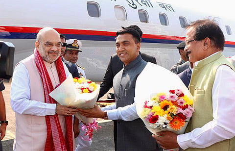 Amit Shah Rally In Goa