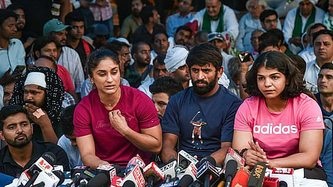 Ramdev, says Brij Bhushan must be put behind bars.