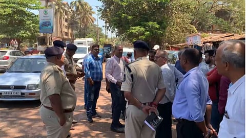 Officials inspected vehicles and roads