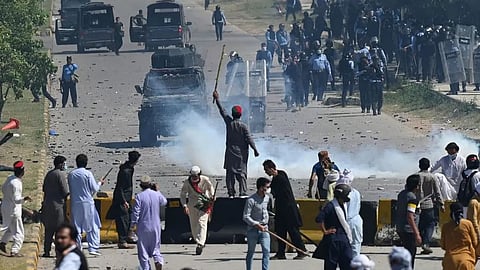 Pakistan Protest Video