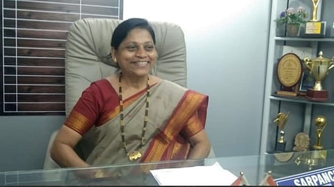 Curti Khandepar Panchayat Sarpanch Sanjana Naik