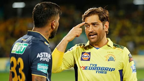 MS Dhoni & Hardik Pandya