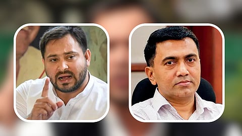 CM Pramod Sawant And DCM Tejaswi Yadav