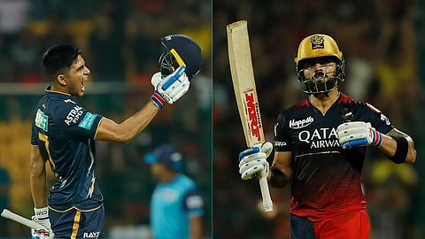 Shubman Gill and Virat Kohli