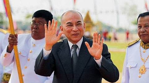 King Of Cambodia NORODOM SIHAMONI