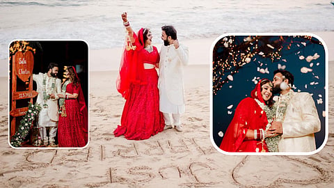 actress Saba Saudagar weds writer director chintan shah in Goa