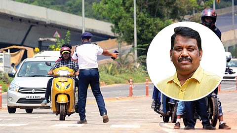 MLA Michael Lobo on Traffic police