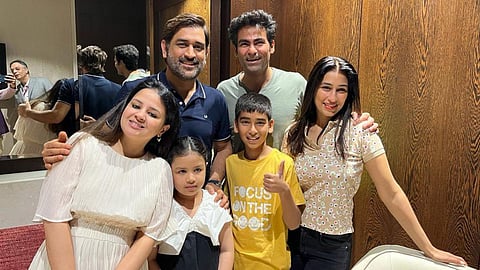 MS Dhoni meet Mohammad Kaif