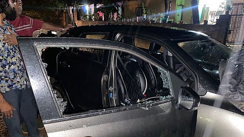 allegedly attacked by unknown persons