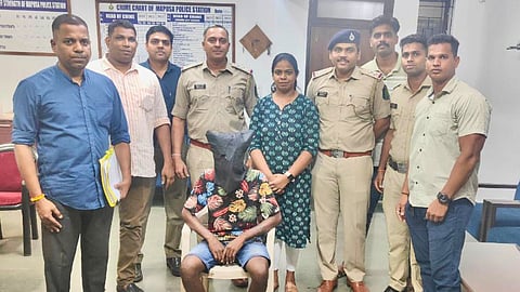 Mapusa police arrested One person from Bijapur Karnataka