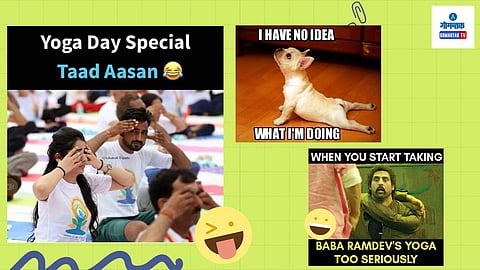 Yoga Day Memes