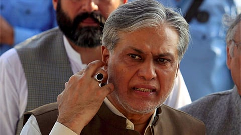 Pakistan Finance Minister Ishaq Dar