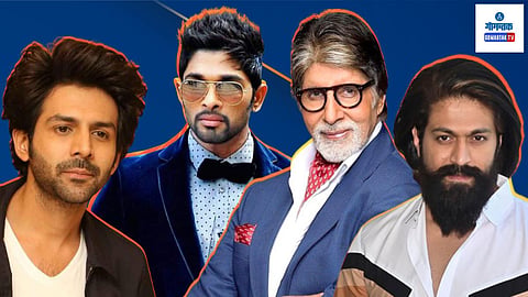 Karthik Aryan, Allu Arjun,
Amitabh Bachchan, Yash