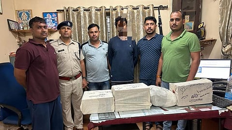 Youth of Bihar arrested In Drugs Case