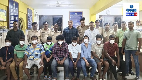 Mapusa police raid