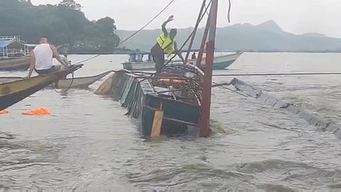 Boat Capsizes Near Philippines