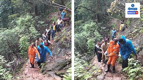 Second Deadbody Recovered from Mainapi Waterfall Goa