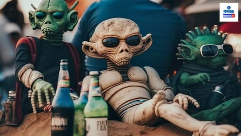 When aliens visit Goa