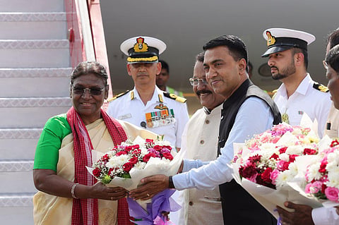 President Murmu On Goa Visit