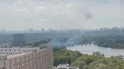 Drone attack