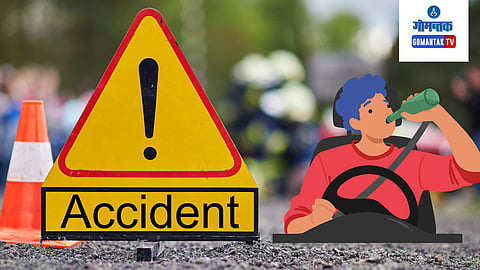 Goa Drunk and Drive Accident of Tourist vehicle