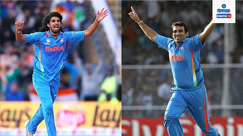 Ishant Sharma and Zaheer Khan